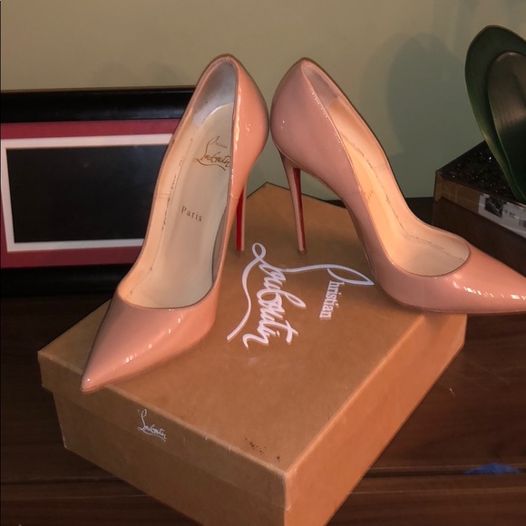 Christian Louboutin Shoes - So kate 120mm patent nude